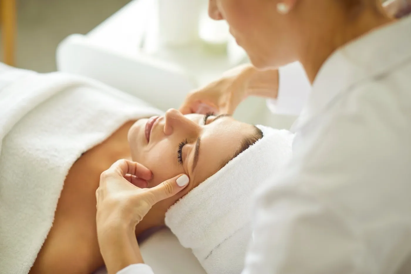 Beauty salon professional treatment